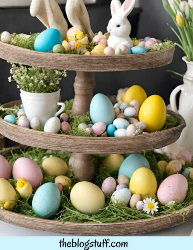 farmhouse Easter tray decora ideas