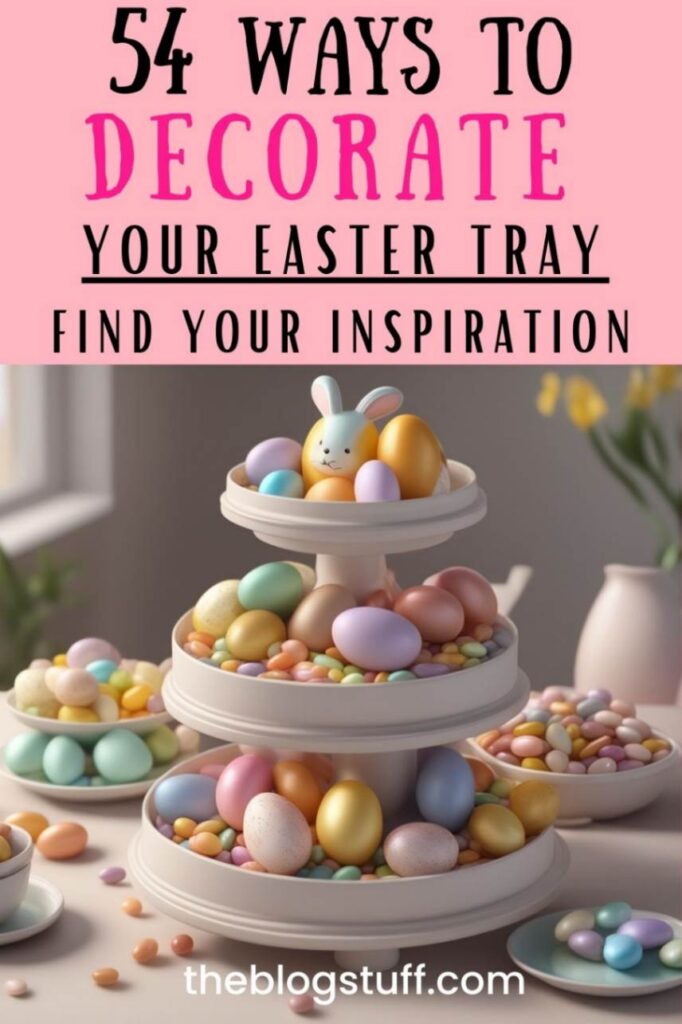 ways to decorate Easter trays 1