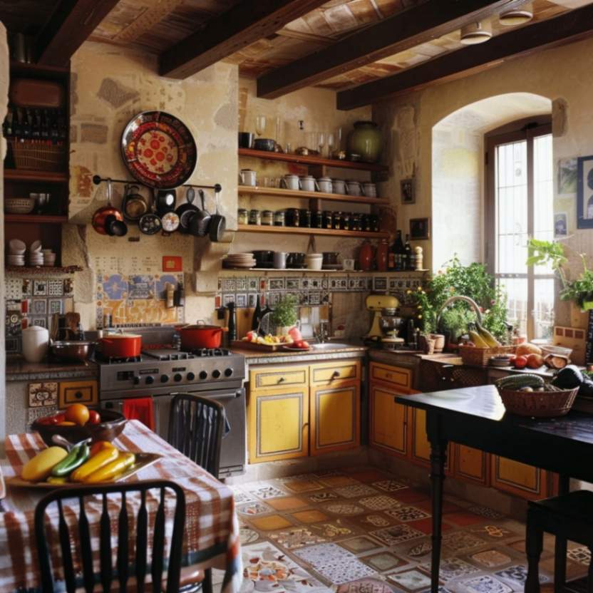 eclectic kitchen decoration ideas