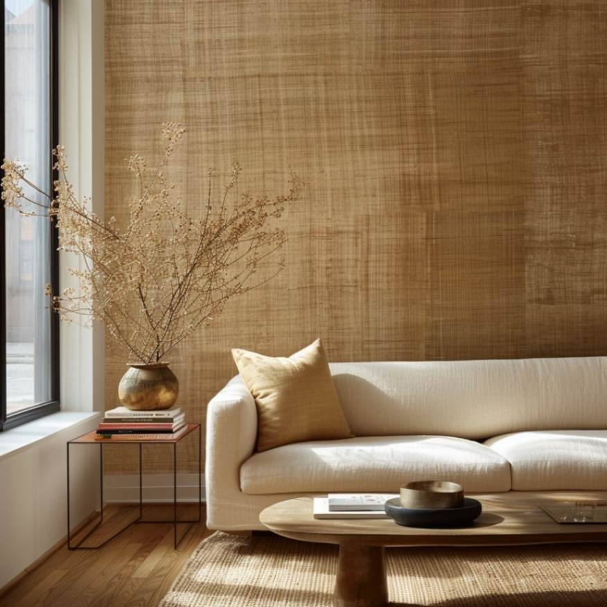 Living room textured walpaper