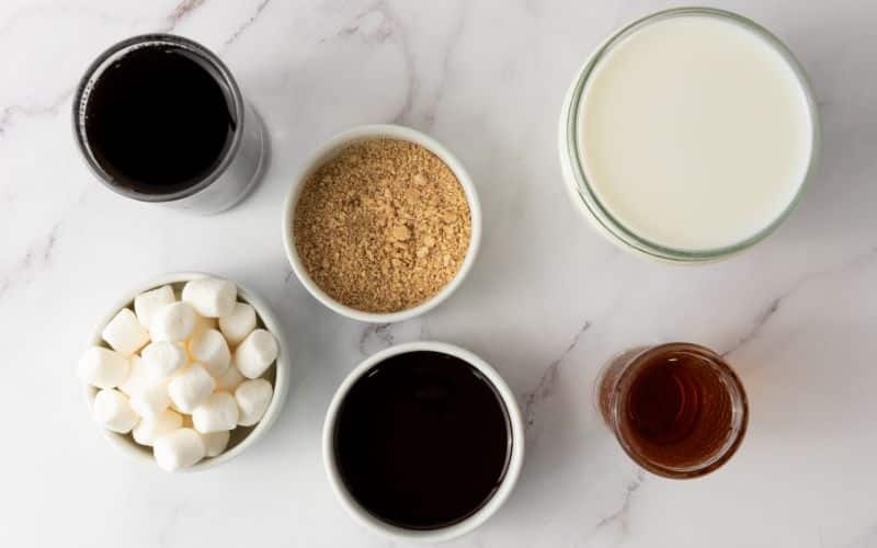 S’mores Latte Coffee ingredients