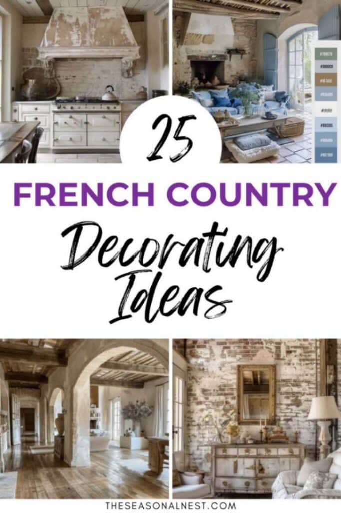 French Country house decorating ideas