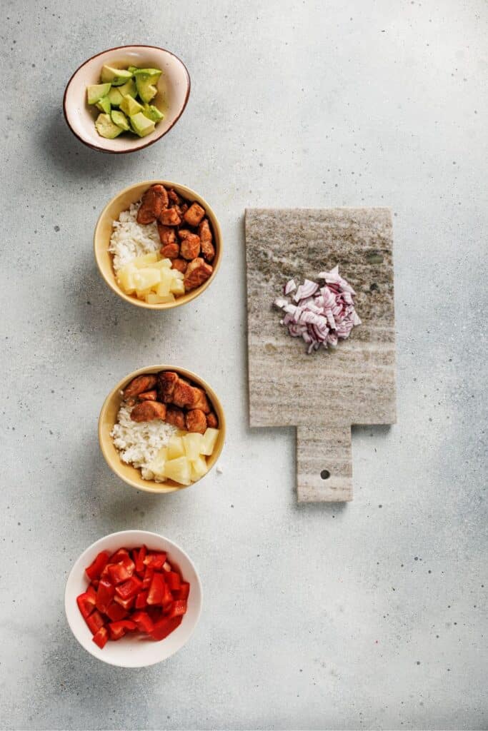 Pineapple Chicken Bowl