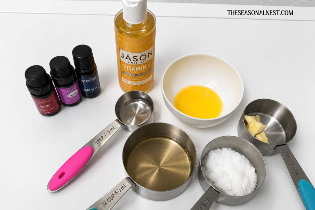 Anti-aging face cream ingredients.