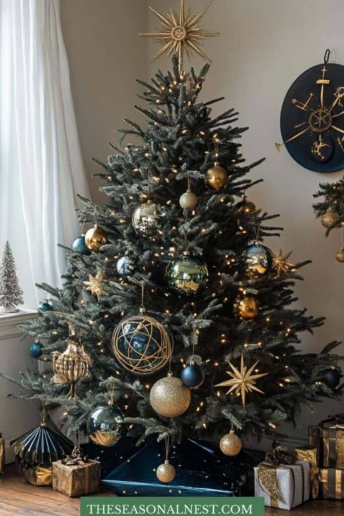 astrology christmas tree decor