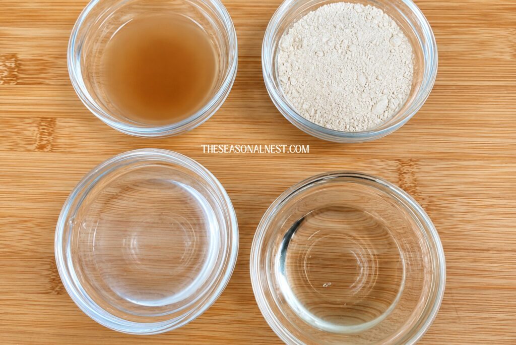 Bentonite hair clay mask ingredients.