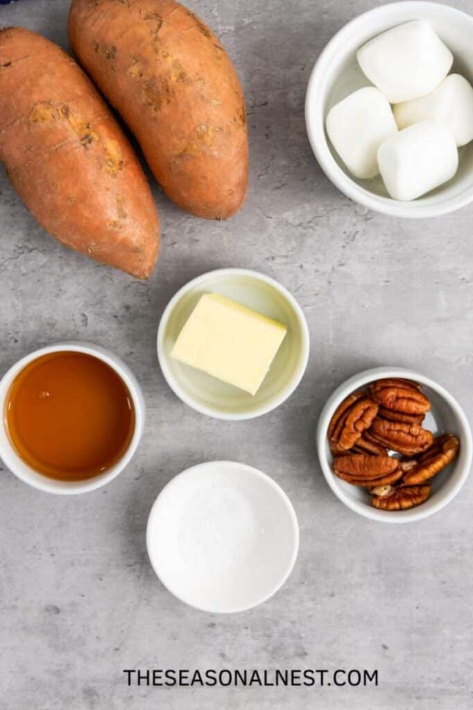 Roasted Sweet Potato Rounds Ingredients